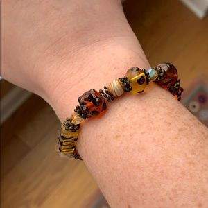 Stretchy beaded bracelet